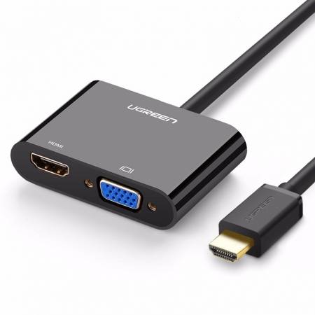 绿联hdmi转hdmi vga转换器