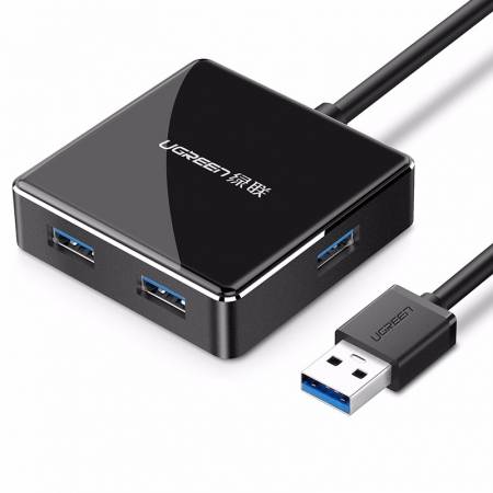 绿联usb3.0分线器,一拖四hub集线器