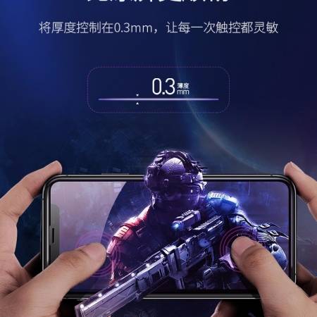 绿联iphone xs钢化膜，苹果x屏幕防刮花