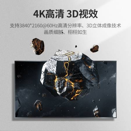 绿联hdmi2.0直对弯高清线