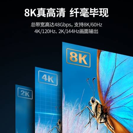 绿联hdmi2.1高清线