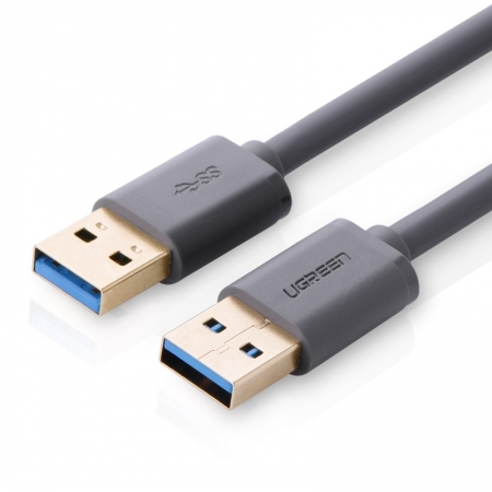 绿联usb3.0数据线，公对公移动硬盘数据线，散热器连接线