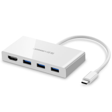 type-c转hdmi/vga苹果电脑macbook转换器usb hub3.0拓展分线器