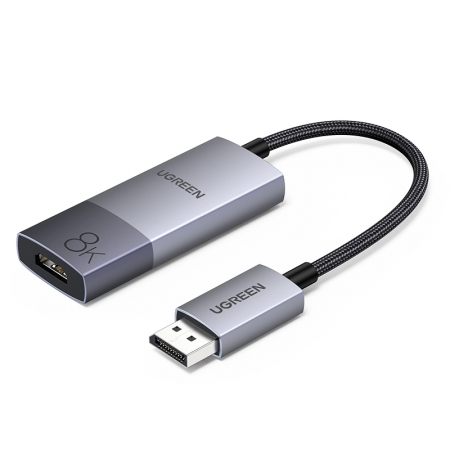 绿联dp转hdmi2.1投屏转换器